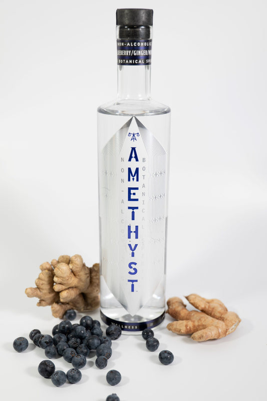Amethyst Botanical Spirits - Blueberry Ginger Mint