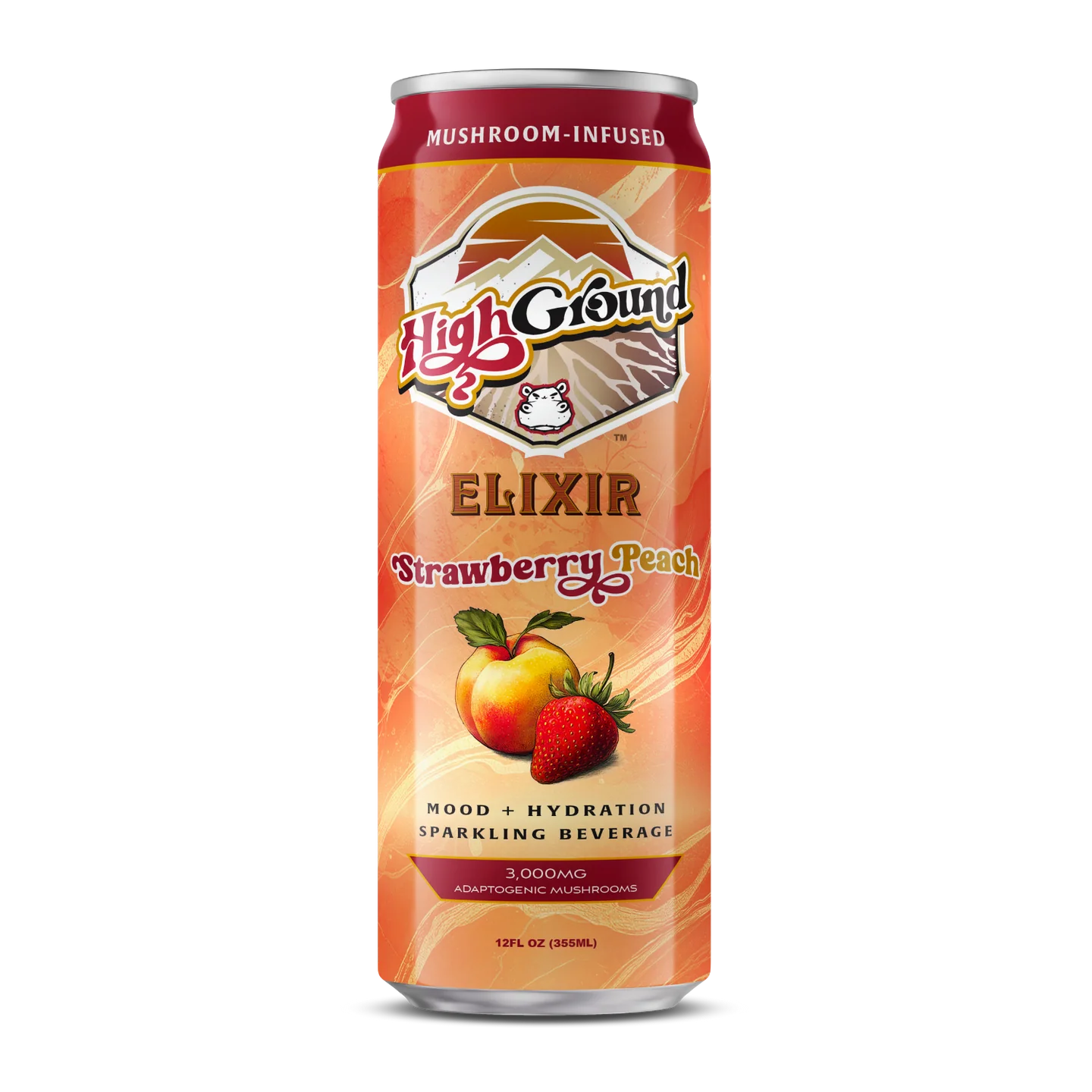 High Ground Elixir – Strawberry Peach
