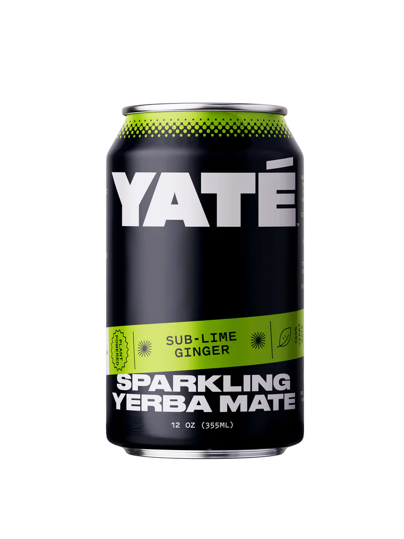 Yate - Sub-Lime Ginger Sparkling Yerba Mate