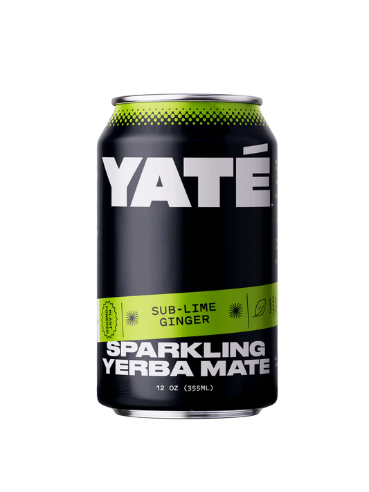 Yate - Sub-Lime Ginger Sparkling Yerba Mate