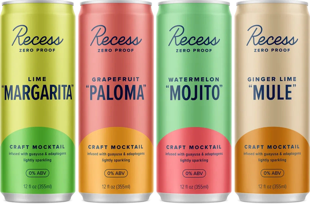 Recess Zero Proof - Craft Mocktails (in 4 varieties)