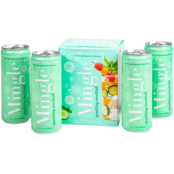 Mingle - Sparkling Mocktails in Multiple Varieties (4-Pack)
