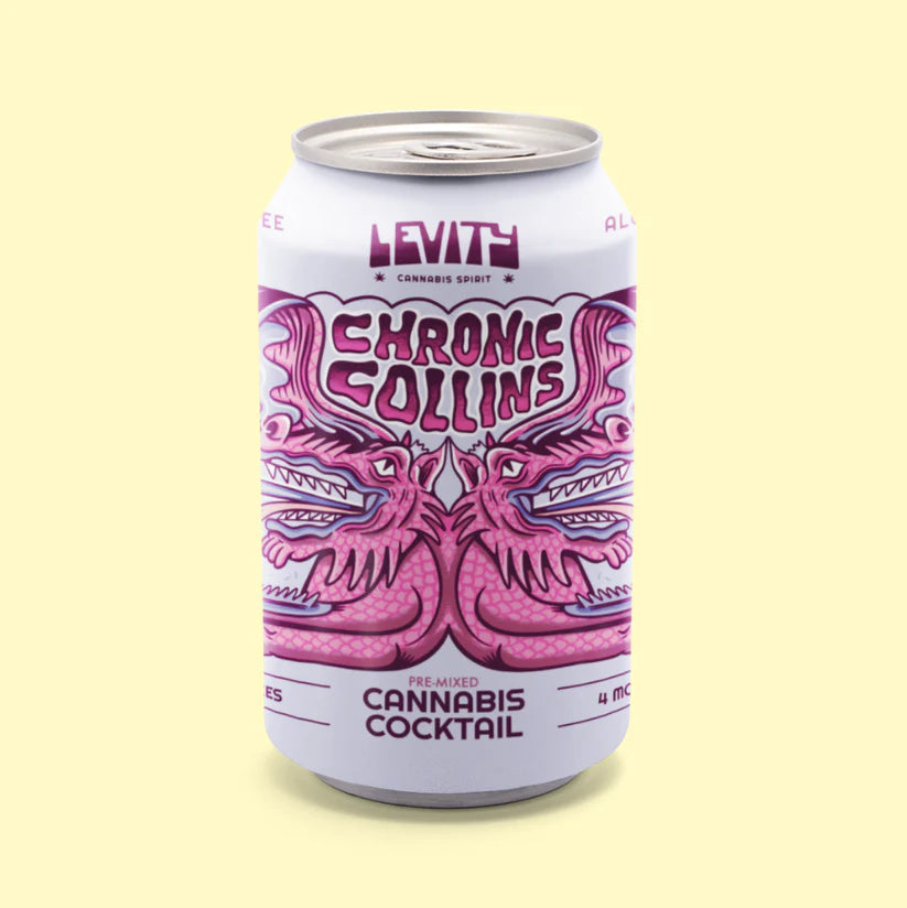 Levity - Chronic Collins Cannabis Cocktail (4-Pack)