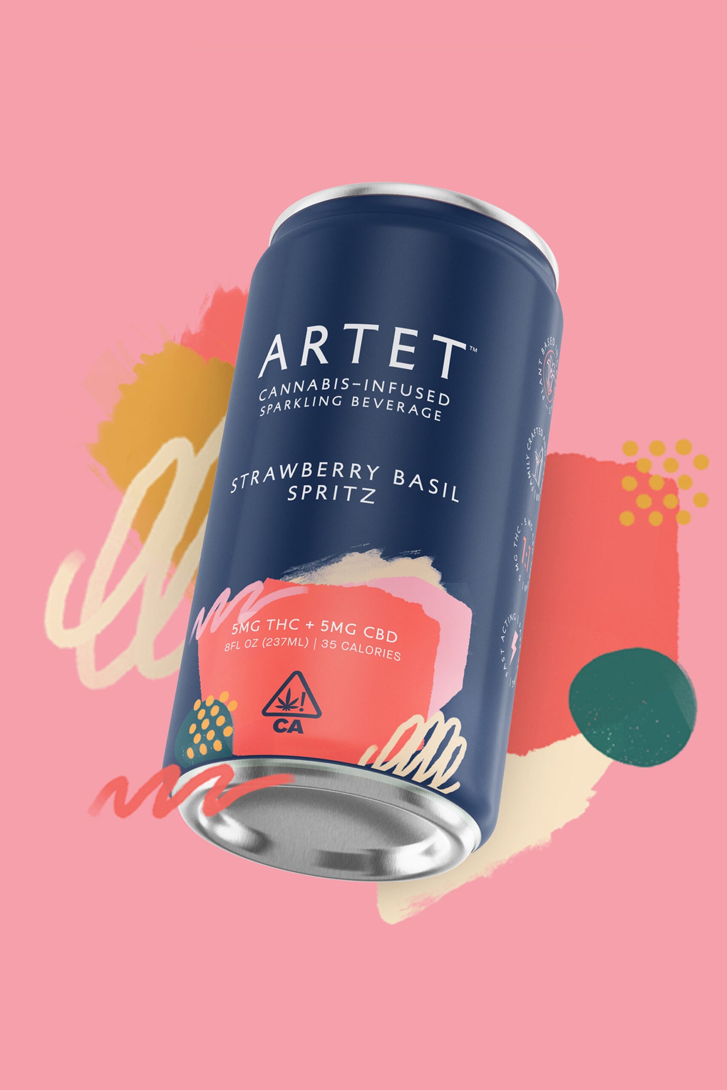 Artet - Strawberry Basil Spritz (4-Pack)