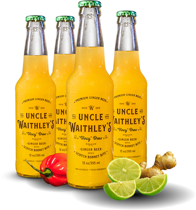 Uncle Waithley's - Small Batch Ginger Beer (4-Pack)