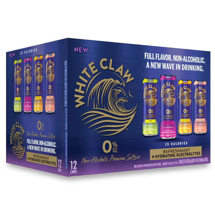 White Claw - Zero Premium Seltzer Variety Pack (12-Pack)