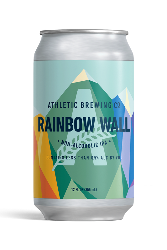 Athletic Brewing - Rainbow Wall Blood Orange IPA (6-Pack)