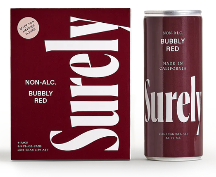 Surely - Non-Alcoholic Bubbly Red (4-Pack)