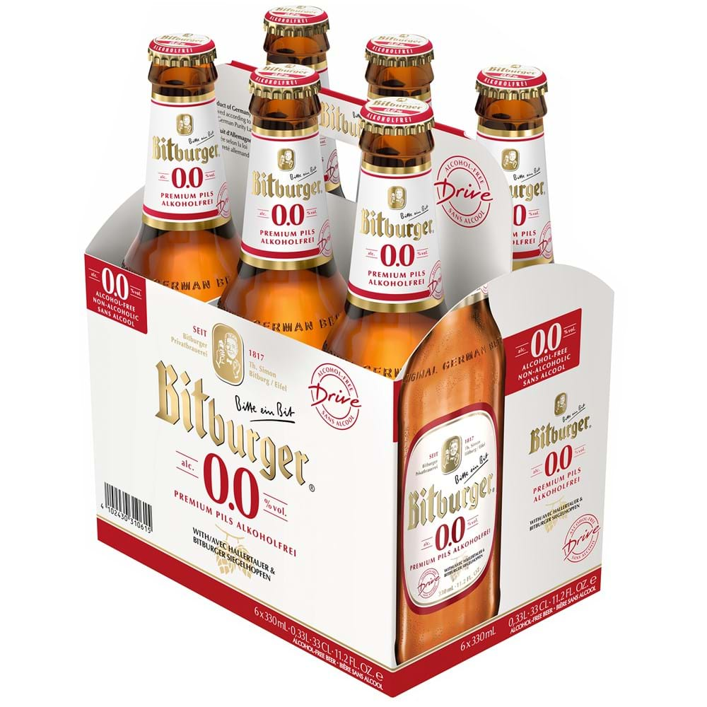 Bitburger - Drive 0.0 (6-Pack)