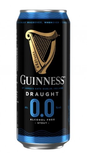 Guinness - 0.0 Non-Alcoholic Draught (4-Pack)